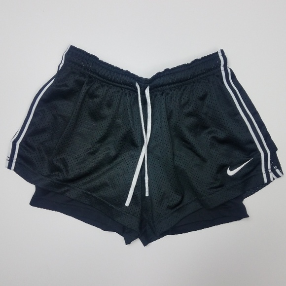 nike double layer shorts